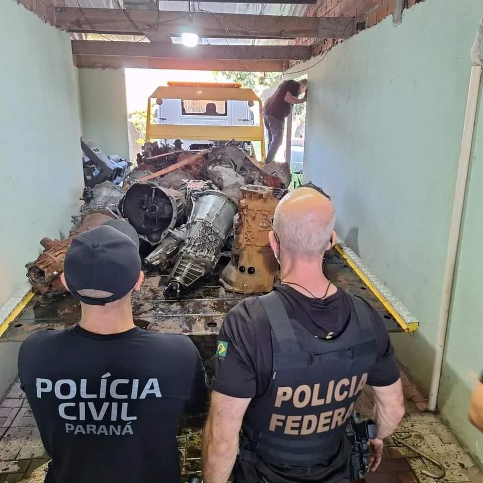 PCPR E PF DEFLAGRAM OPERAÇÃO CONTRA ROUBO DE VEÍCULOS NA FRONTEIRA.