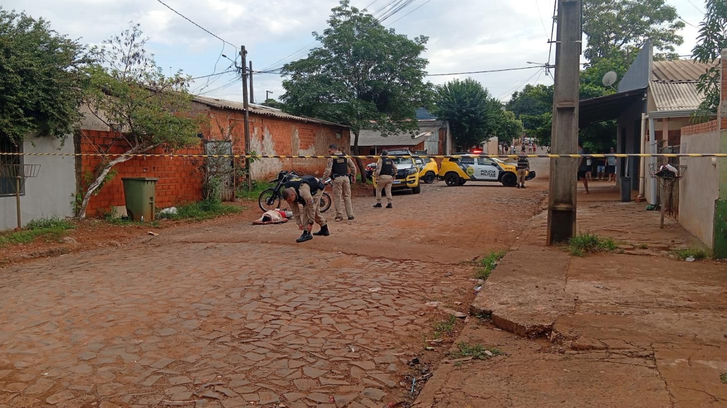 Troca de tiros no Jardim Morenitas II deixa cinco baleados em Foz do Iguaçu