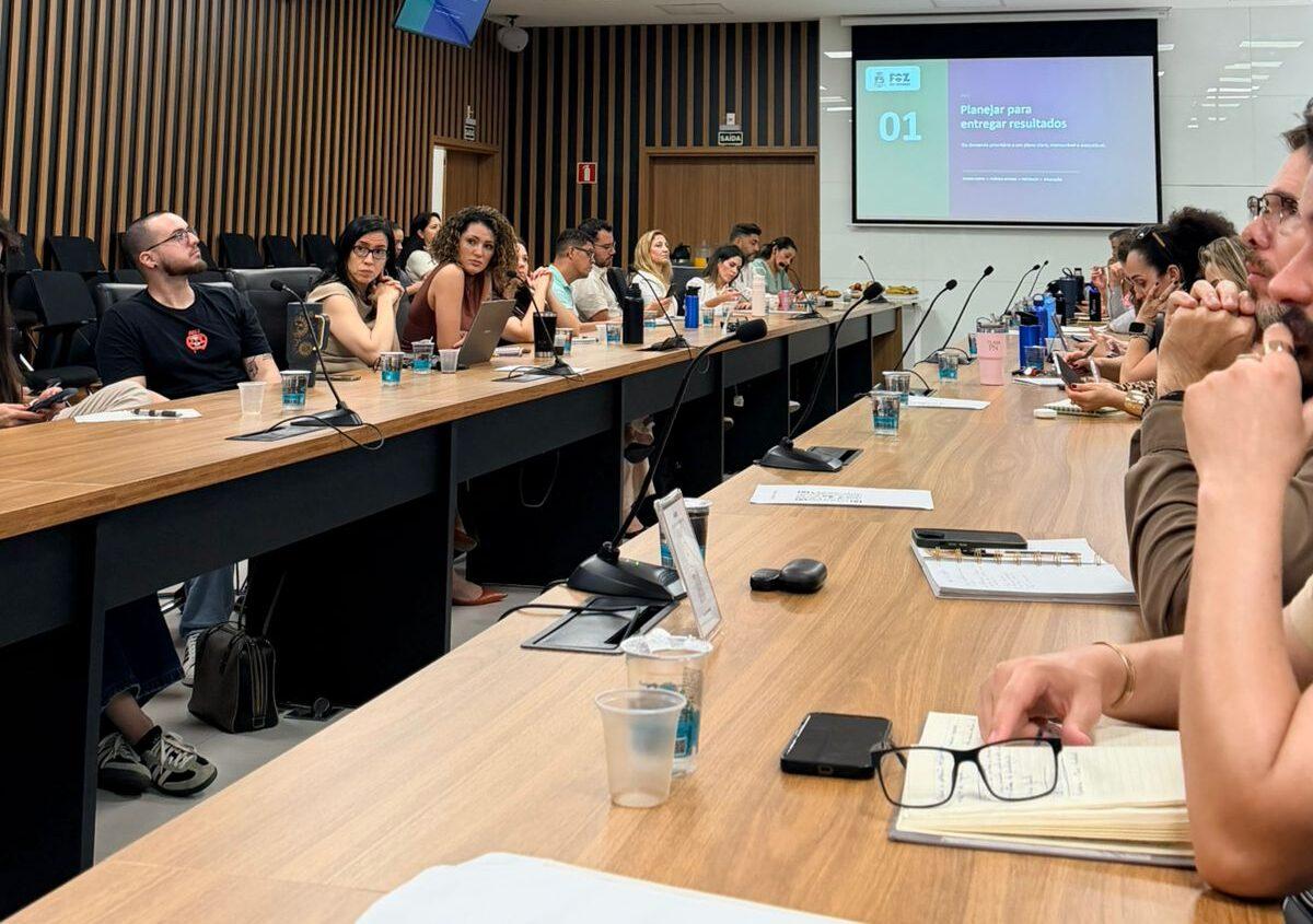 Prefeitura promove capacitação em gestão de projetos para fortalecer planejamento e resultados